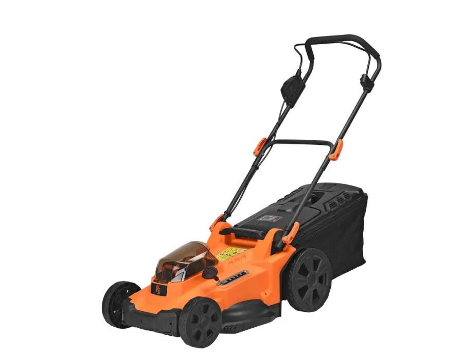 ELFY ELM3643CBPS, 43см, несамоходная, 4Ач, с 2 АКБ, с ЗУ (100064193718)