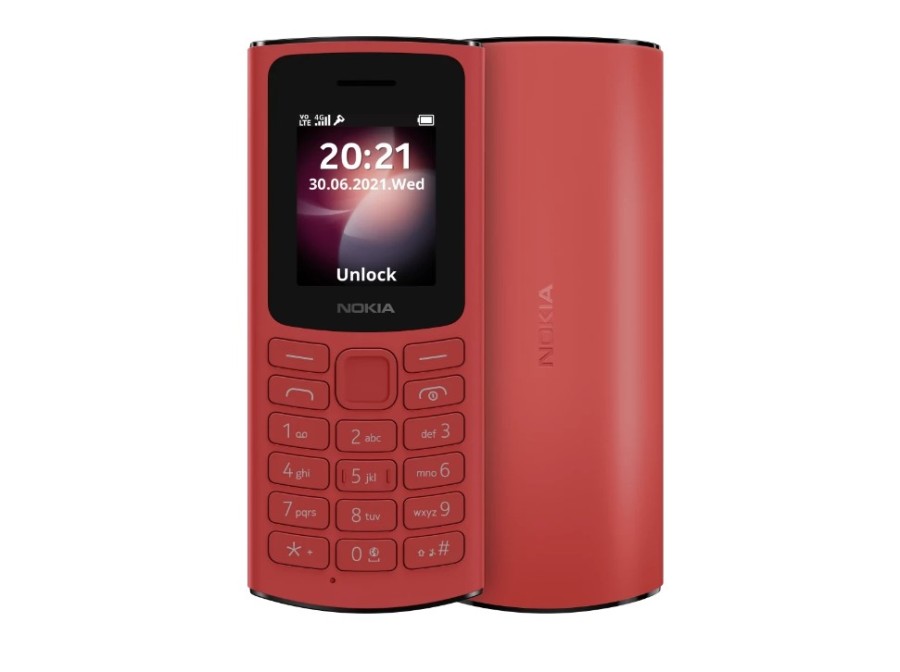 Nokia 106 Dual Sim (1GF019BPB1C02) Red
