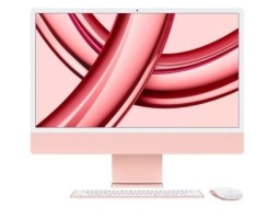 Apple iMac 24" Apple M3 3200 МГц/8192 Mb/256 Gb SSD/24" 4480х2520/Apple M3 10-core/DVD нет/MacOS (MQRT3ZP/A) Pink