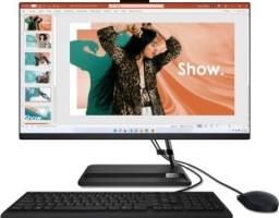 Lenovo IdeaCentre AIO 3 27IAP7 Intel Core i5 12450H 2000 МГц/16384 Mb/512 Gb SSD/27" Full HD 1920x1080/DVD нет/Intel UHD Graphics/Без ОС (F0GJ00PVRU) Черный