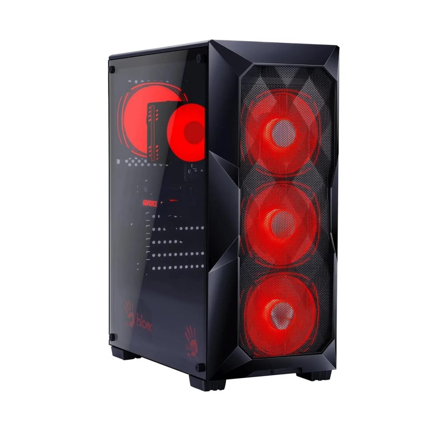 BLOODY BD-PC CH61C1 Intel Core i5 12400F 2500 МГц/16384 Mb/1024 Gb SSD/DVD-нет/NVIDIA GeForce RTX 3050 - 8 ГБ/Windows 11 Home (2085725) Черный