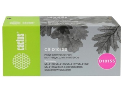 Cactus CS-D101SS черный (1500 стр) для Samsung ML 2160/2165/2165W/2167/2168/2168W; SCX 3400/3400F/3405/3405F/3405FW/3405W/3407